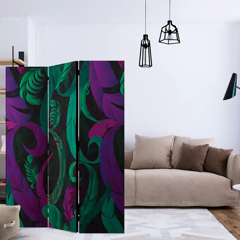 Rumsavdelare Skärmvägg Arkiio Dance Of Feathers 135x172 cm
