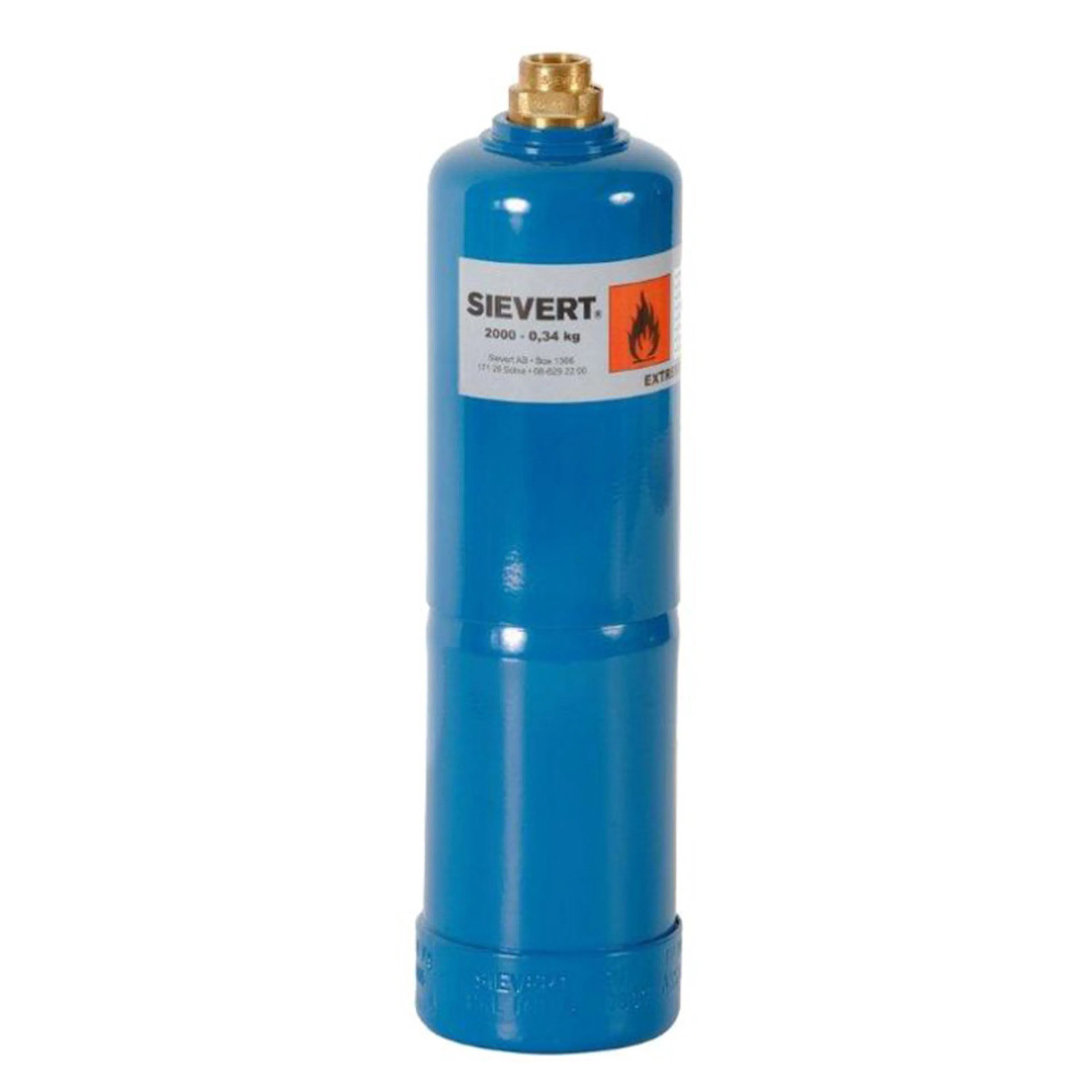 Gas Sievert Gasolflaska fylld med 0.34 kg propan