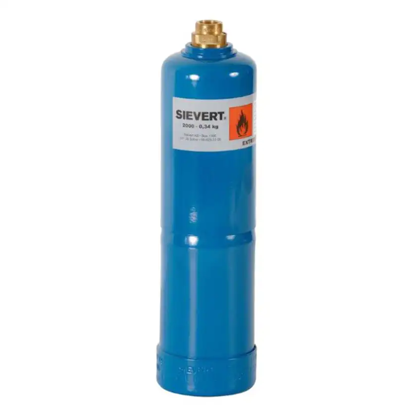 Gas Sievert Gasolflaska fylld med 0.34 kg propan