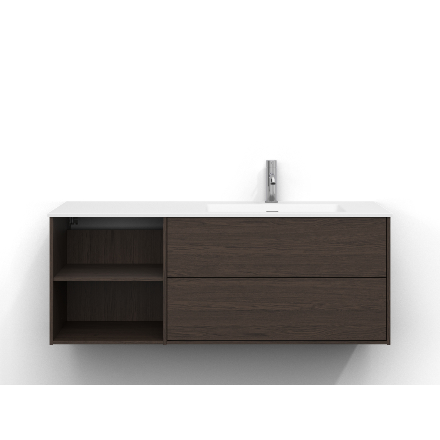 Epos Udel 120H B.Ask 0+2L Pln Brun Ask, Front: Plan, Placering: Höger