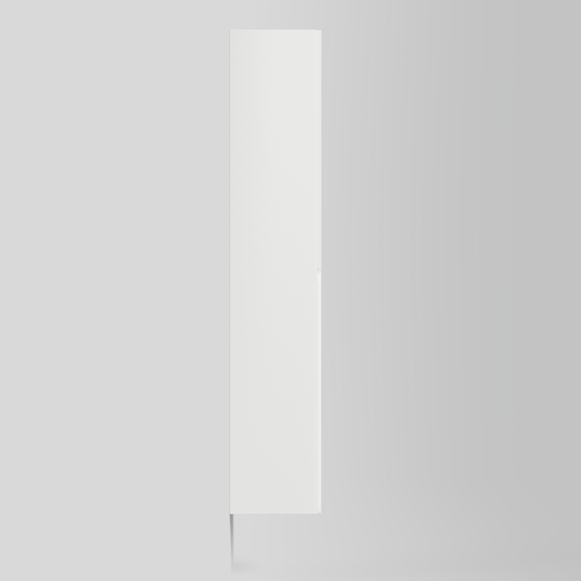 Högskåp Grip 30/30 Pure White, 5 Hy, Hö Färg: Pure White, Hängning: Höger