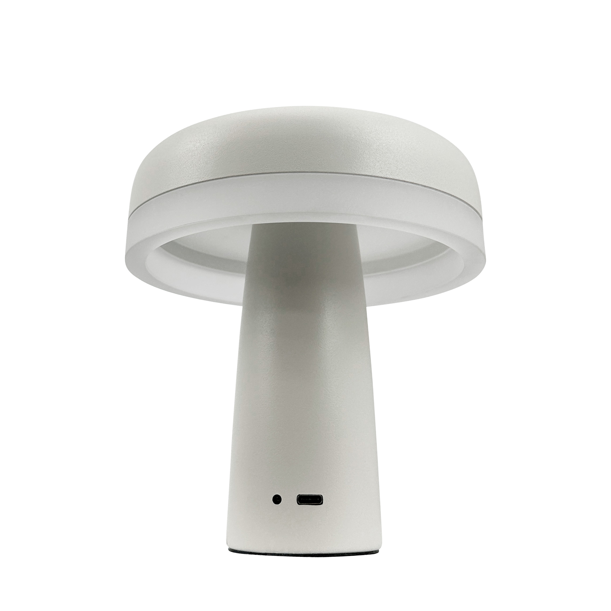Portabel Bordslampa Dyberg Larsen Porter LED Uppladdningsbar Vit