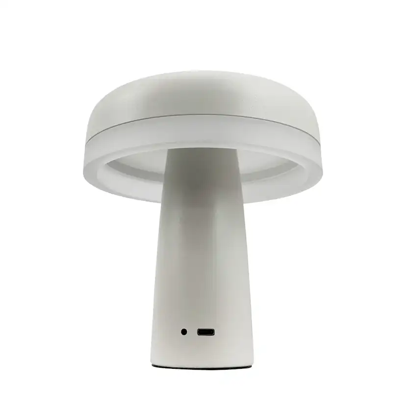 Portabel Bordslampa Dyberg Larsen Porter LED Uppladdningsbar Vit