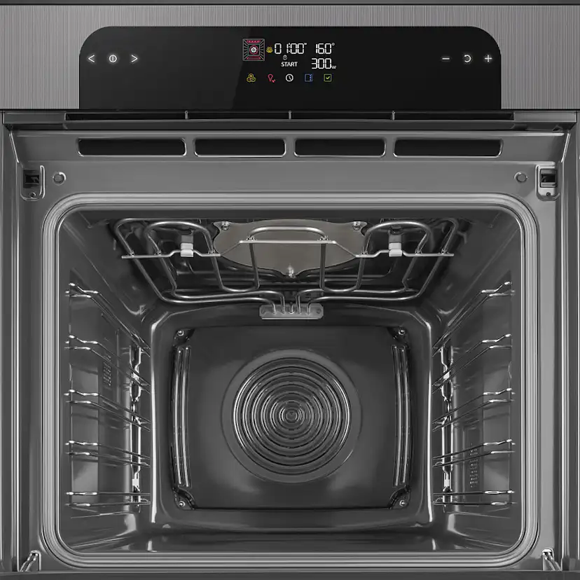 Kombiugn Smeg SO6202M2S med Varmluft och Mikrovågsfunktion Silver 60 cm