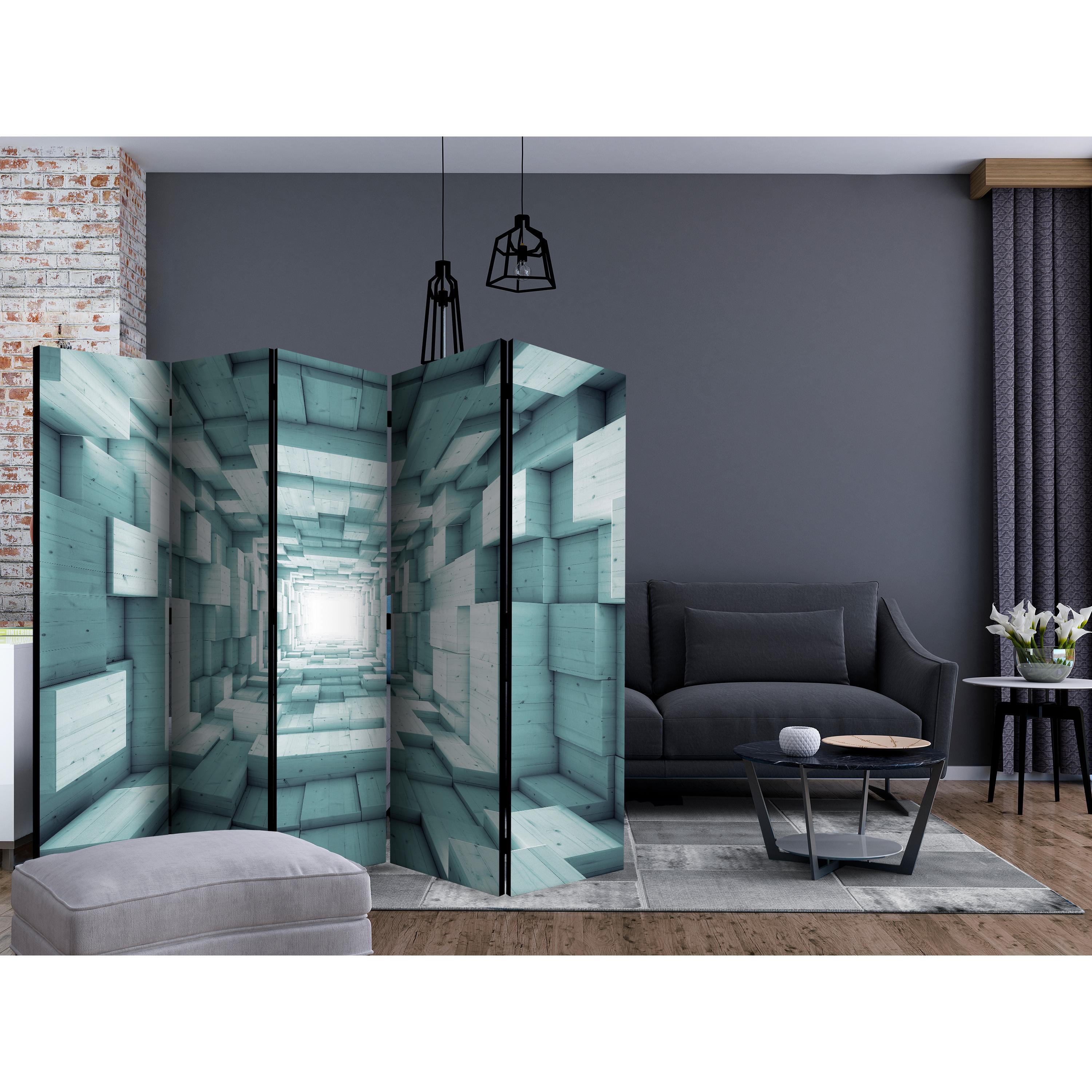 Rumsavdelare Skärmvägg Arkiio Rectangular March II 225x172 cm