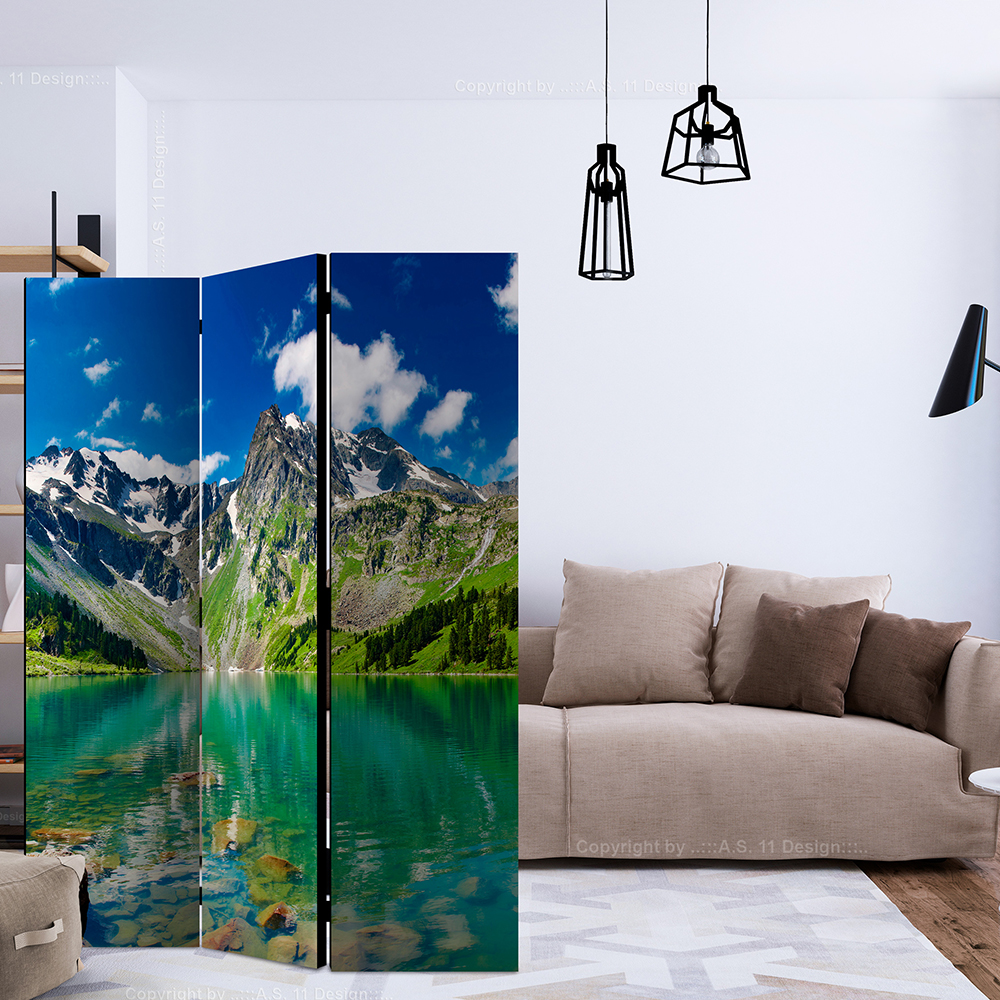 Rumsavdelare Skärmvägg Arkiio Mountain Lake 135x172 cm