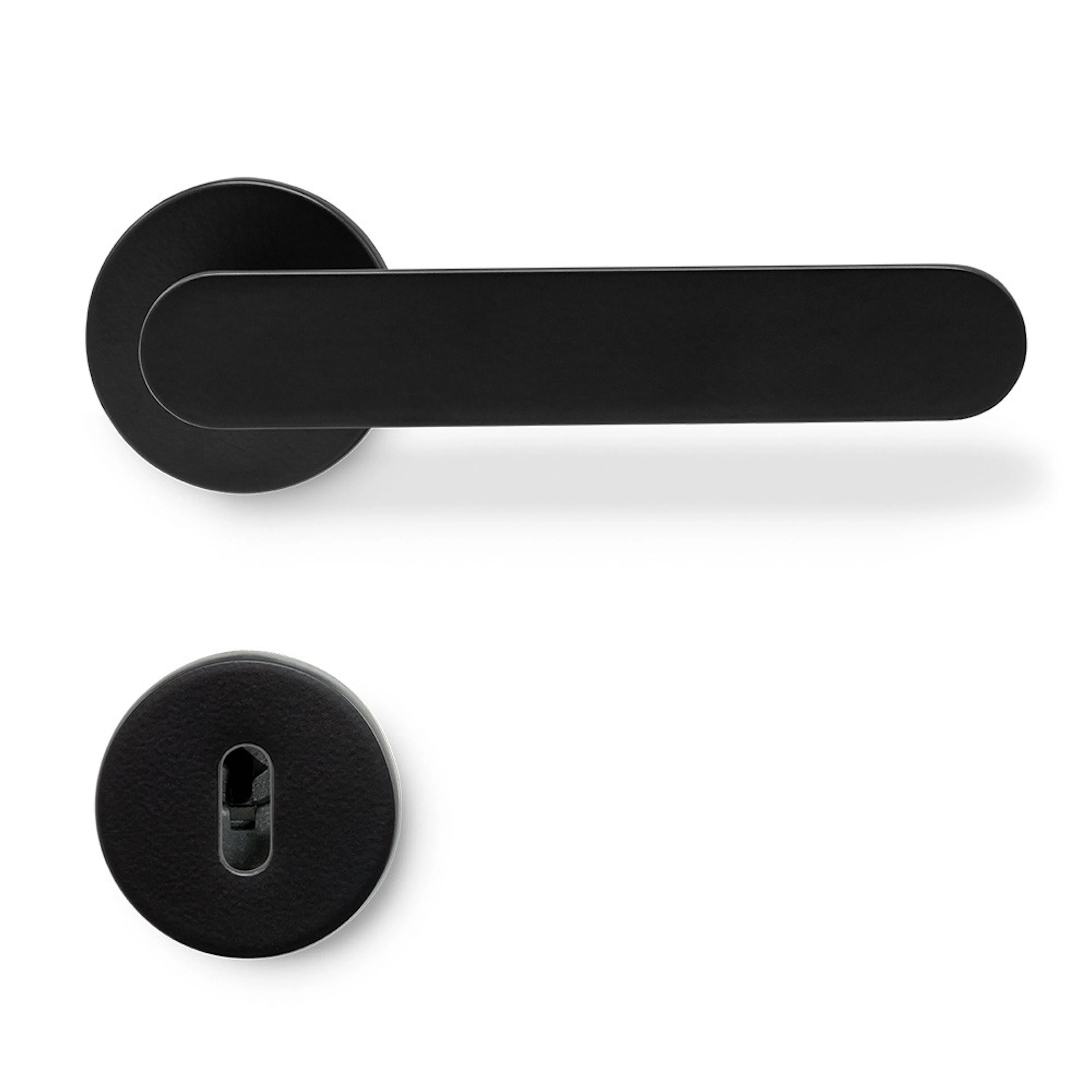 Dörrhandtag Beslag Design Vibe Plain inkl. Nyckelskylt