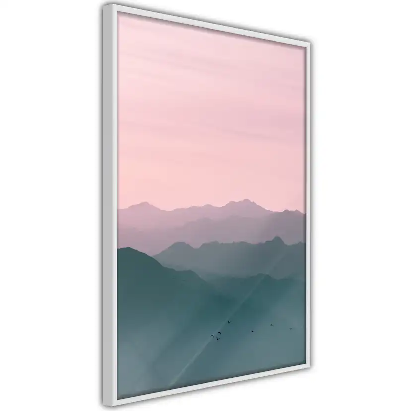 Poster Artgeist Affisch Mountain At Sunrise