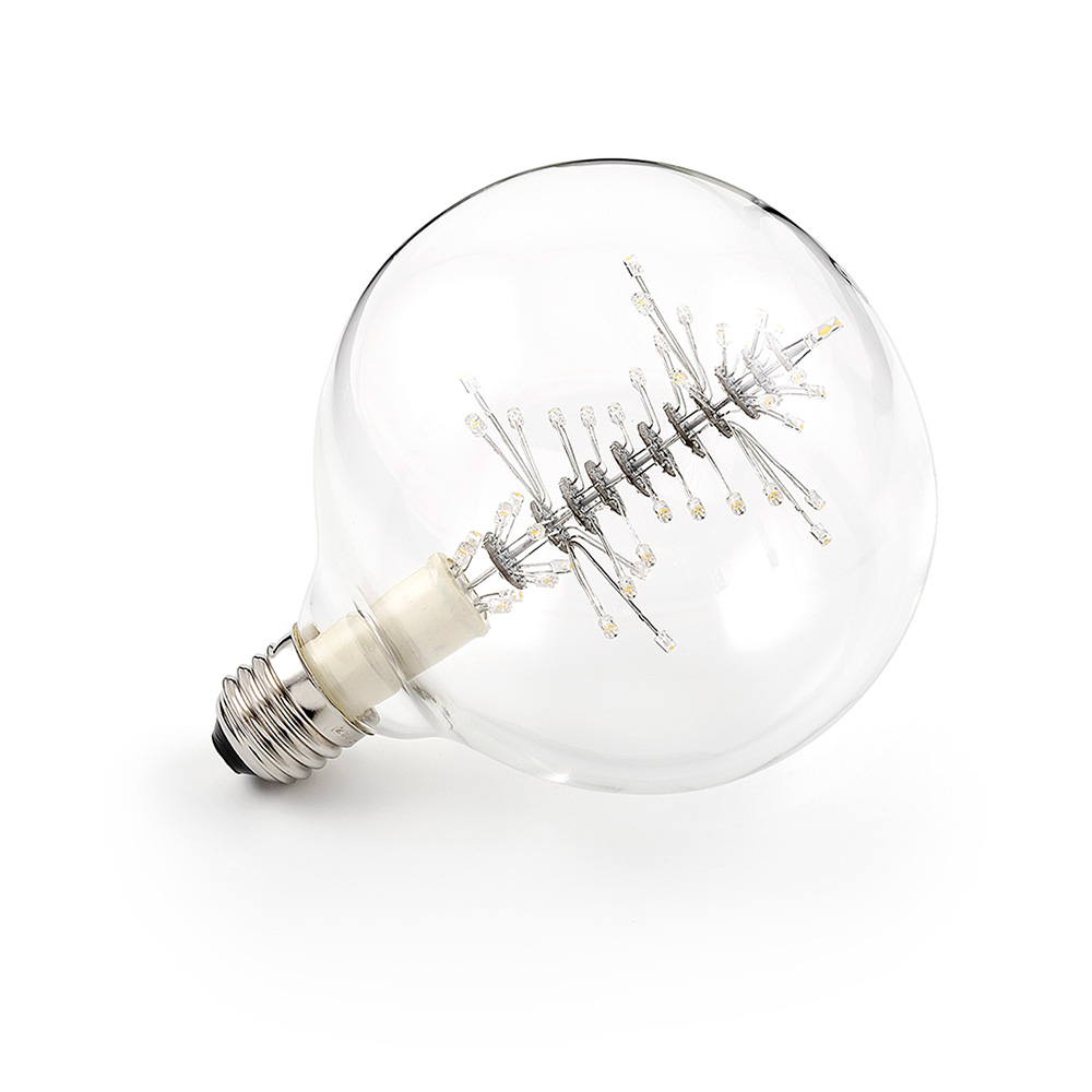 Glödlampa Gnosjö Konstsmide 230V LED E27 2100K Klot Klar 2,2W