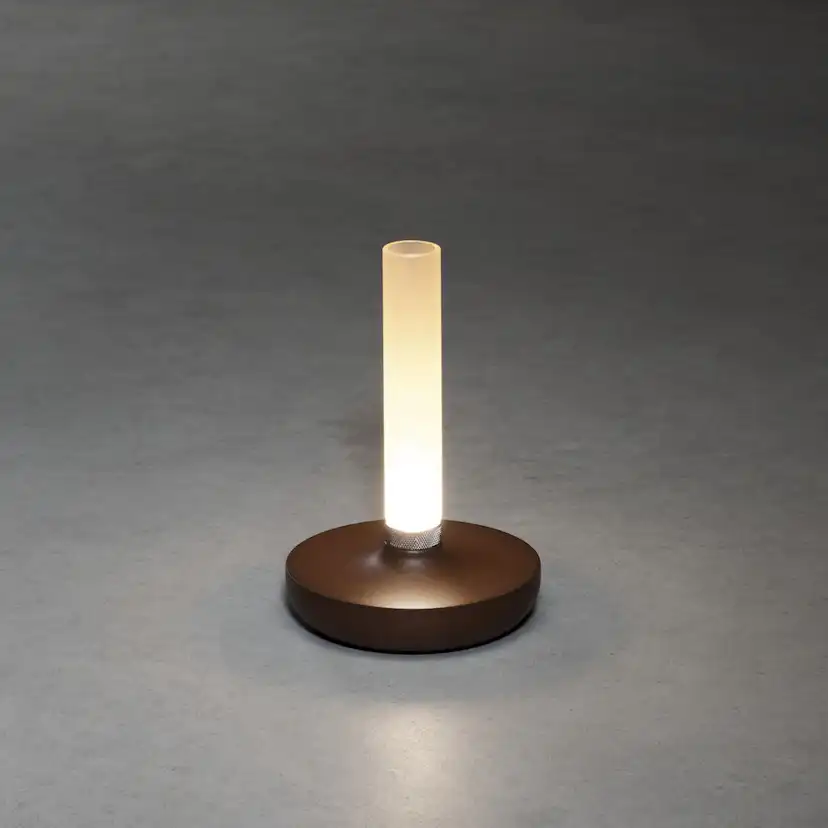Biarritz bordslampa rost USB Rost