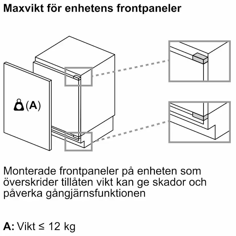 Kylskåp Bosch KUR21ADE0 Serie 6