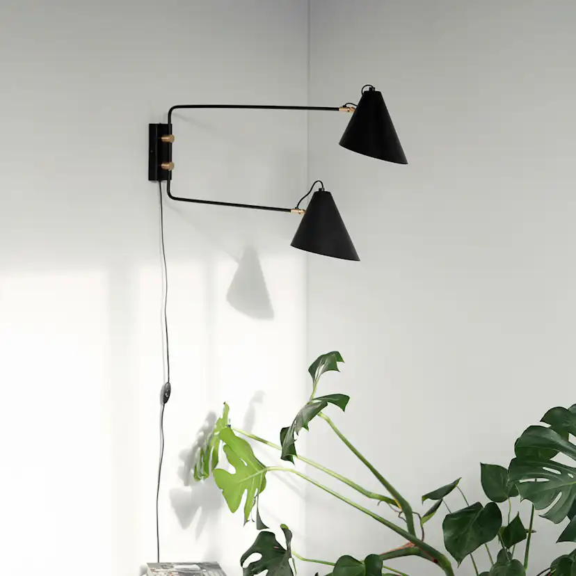 Vägglampa House Doctor Club 2L
