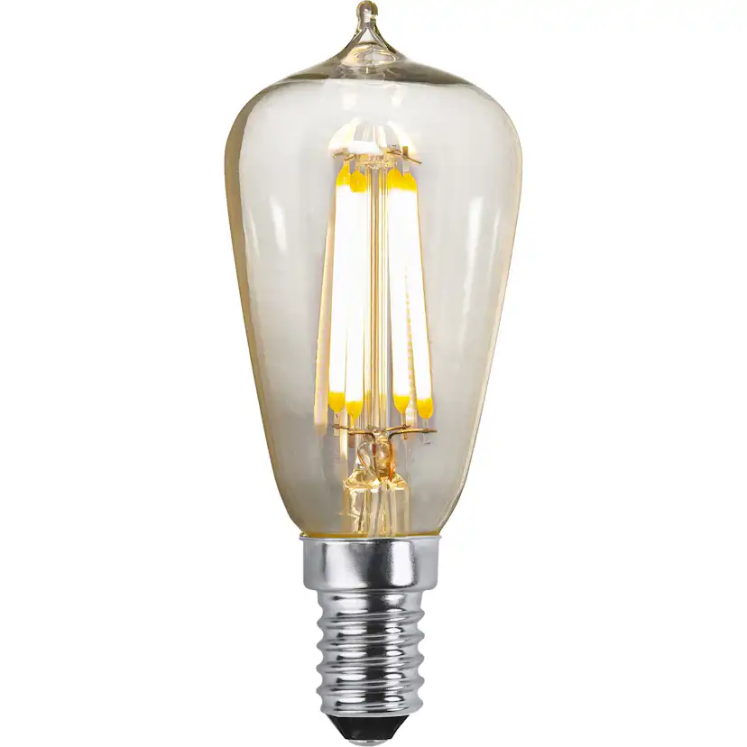 LED-lampa Star Trading E14 ST38 Klar 3-step Dimbar Memory 2,5W