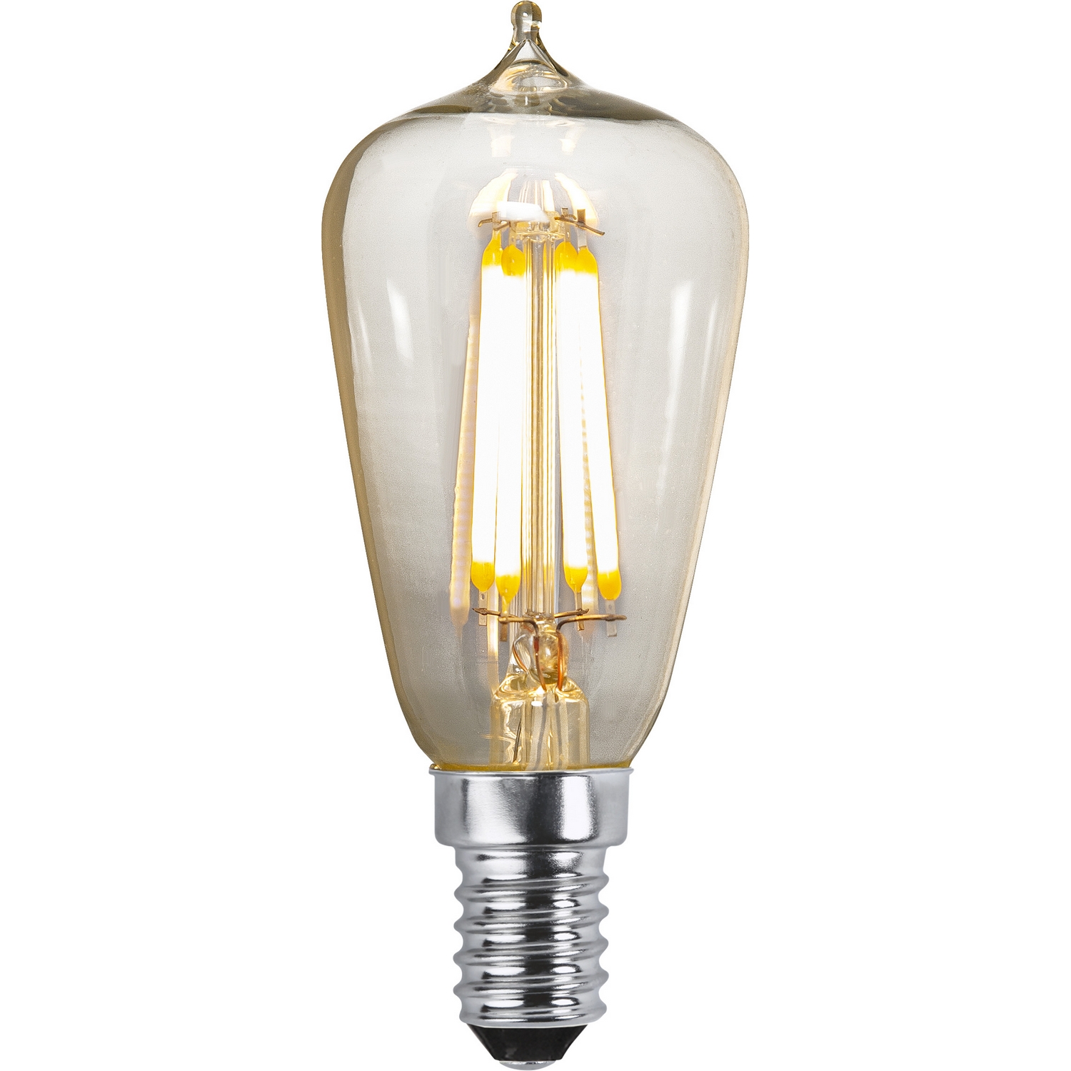 LED-lampa Star Trading E14 ST38 Klar 3-step Dimbar Memory 2,5W