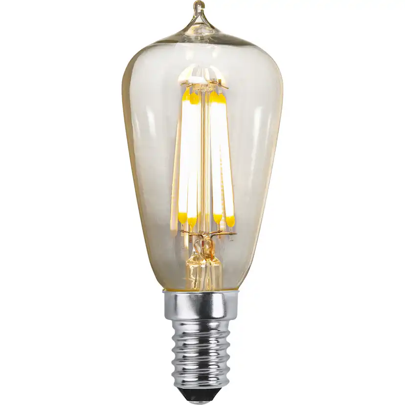 LED-lampa Star Trading E14 ST38 Klar 3-step Dimbar Memory 2,5W