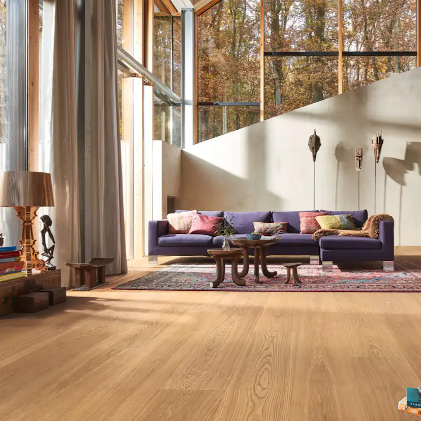 Trägolv HD 400 Natural pure oak 08906, Längd: 2600 mm