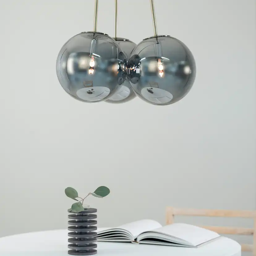 Taklampa Markslöjd Dione Pendel Rund 3L