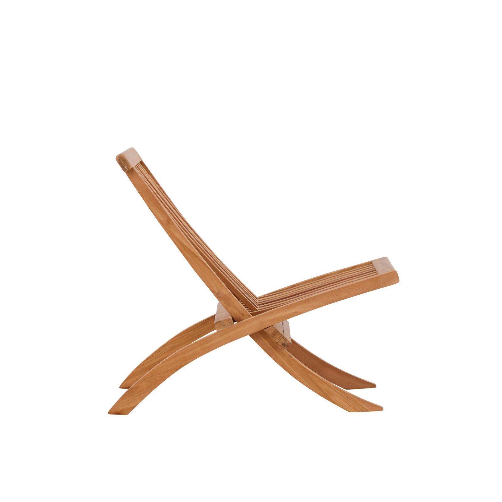 Fåtölj Venture Home Kenya Teak Fällbar