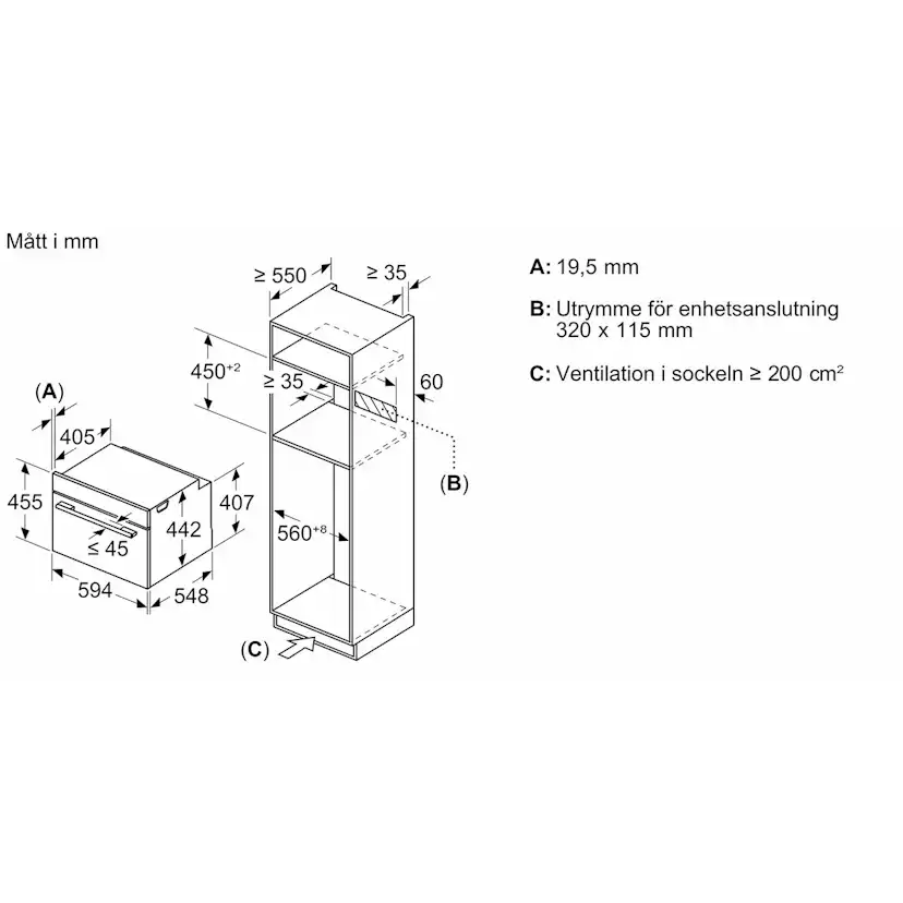 Kombiugn Bosch Serie 8 G7241 Med Micro