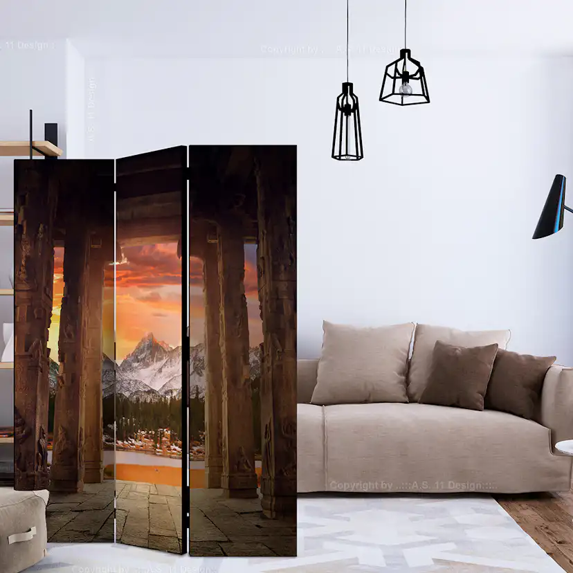 Rumsavdelare Skärmvägg Arkiio Trail Of Rocky Temples 135x172 cm