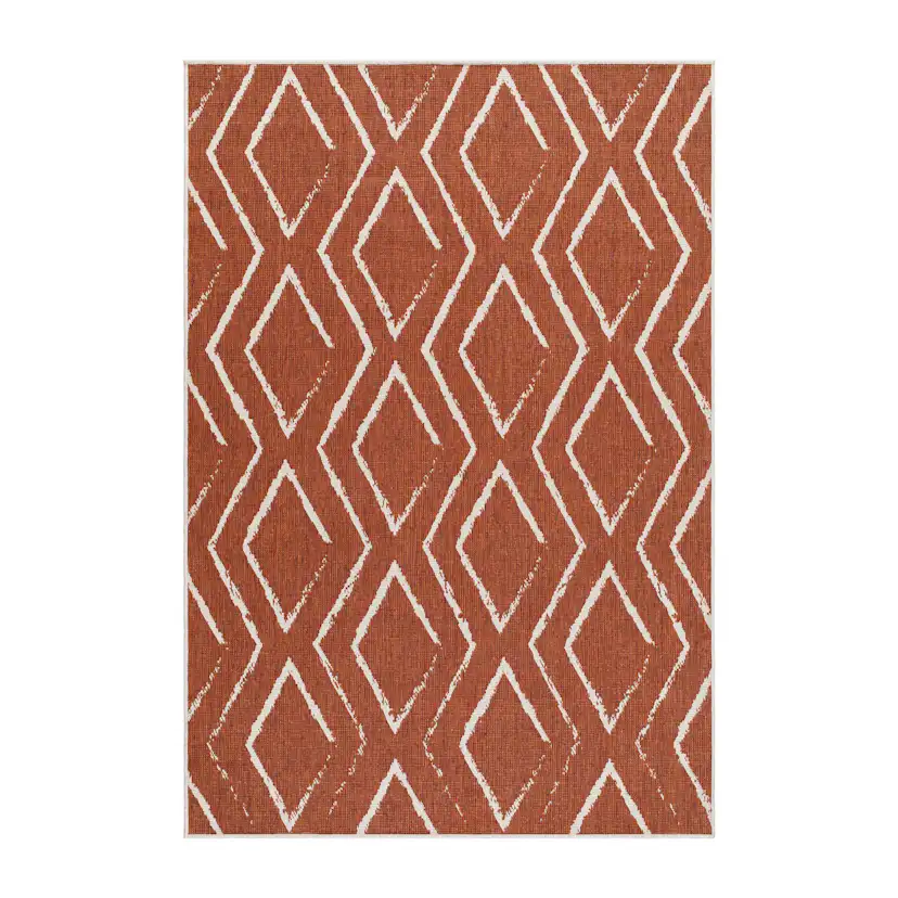 Utomhusmatta KM Carpets Havanna Romb