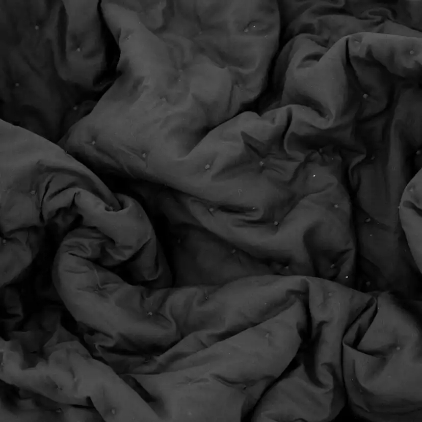Sally Bedspread Microfiber - Antracit / - 180*80 Antracit, Mått: 180x80 cm