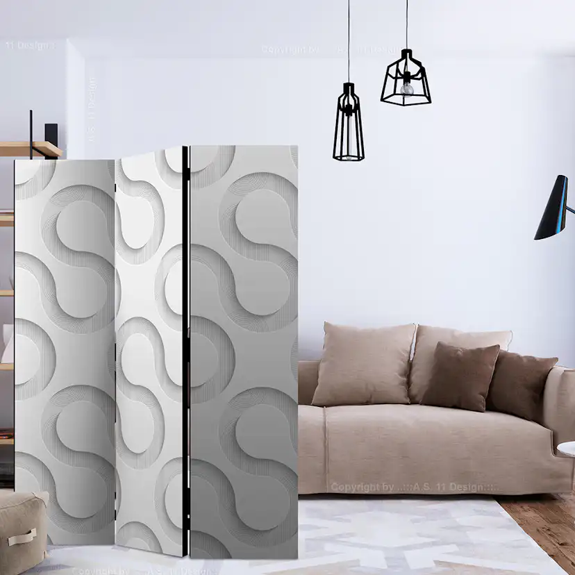 Rumsavdelare Skärmvägg Arkiio Serpentines 135x172 cm