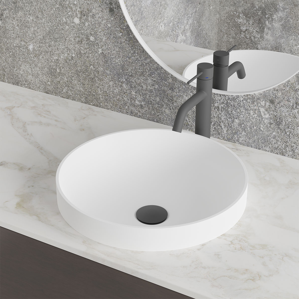 Tvättställ Scandtap Solid R4