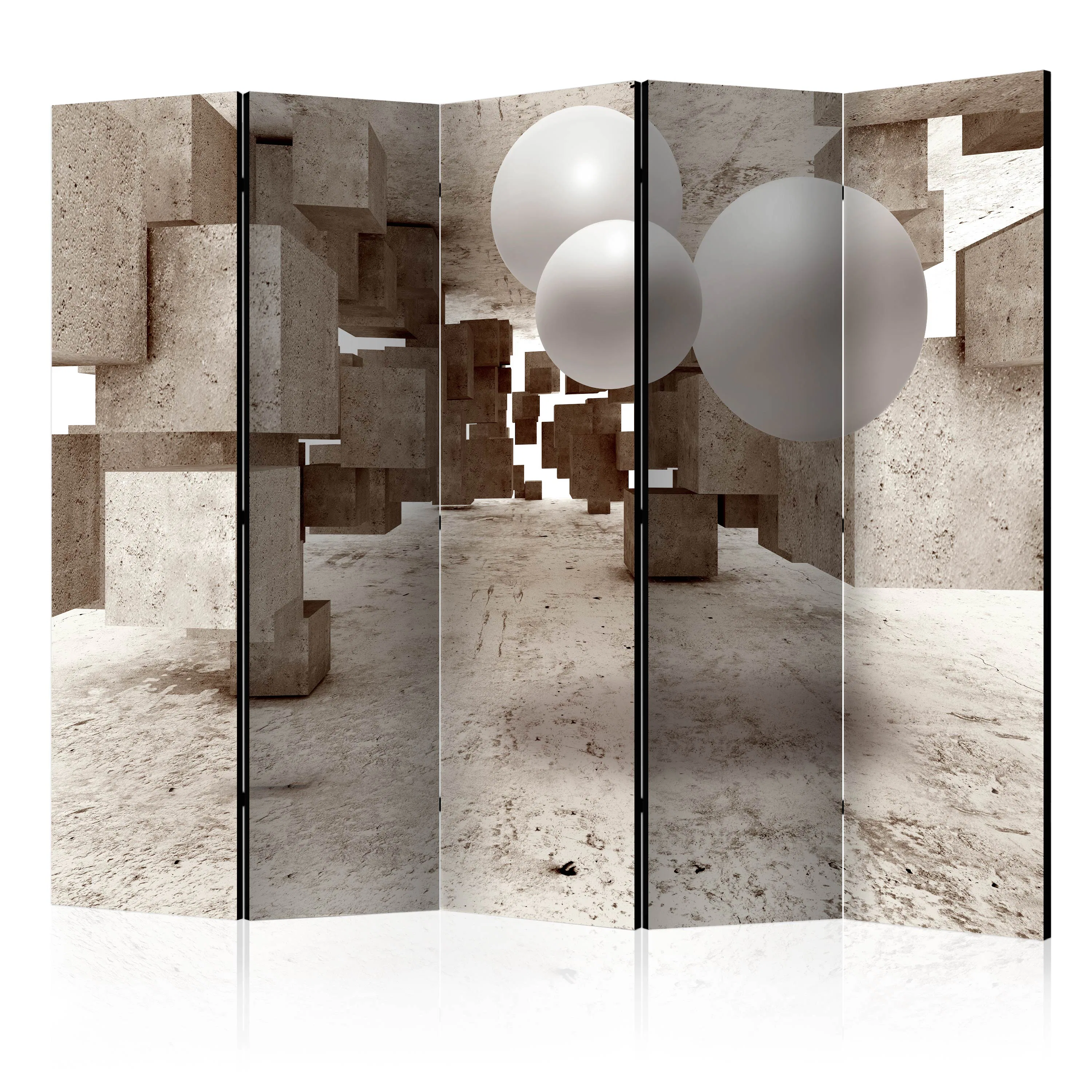 Rumsavdelare Skärmvägg Arkiio Concrete Maze II 225x172 cm