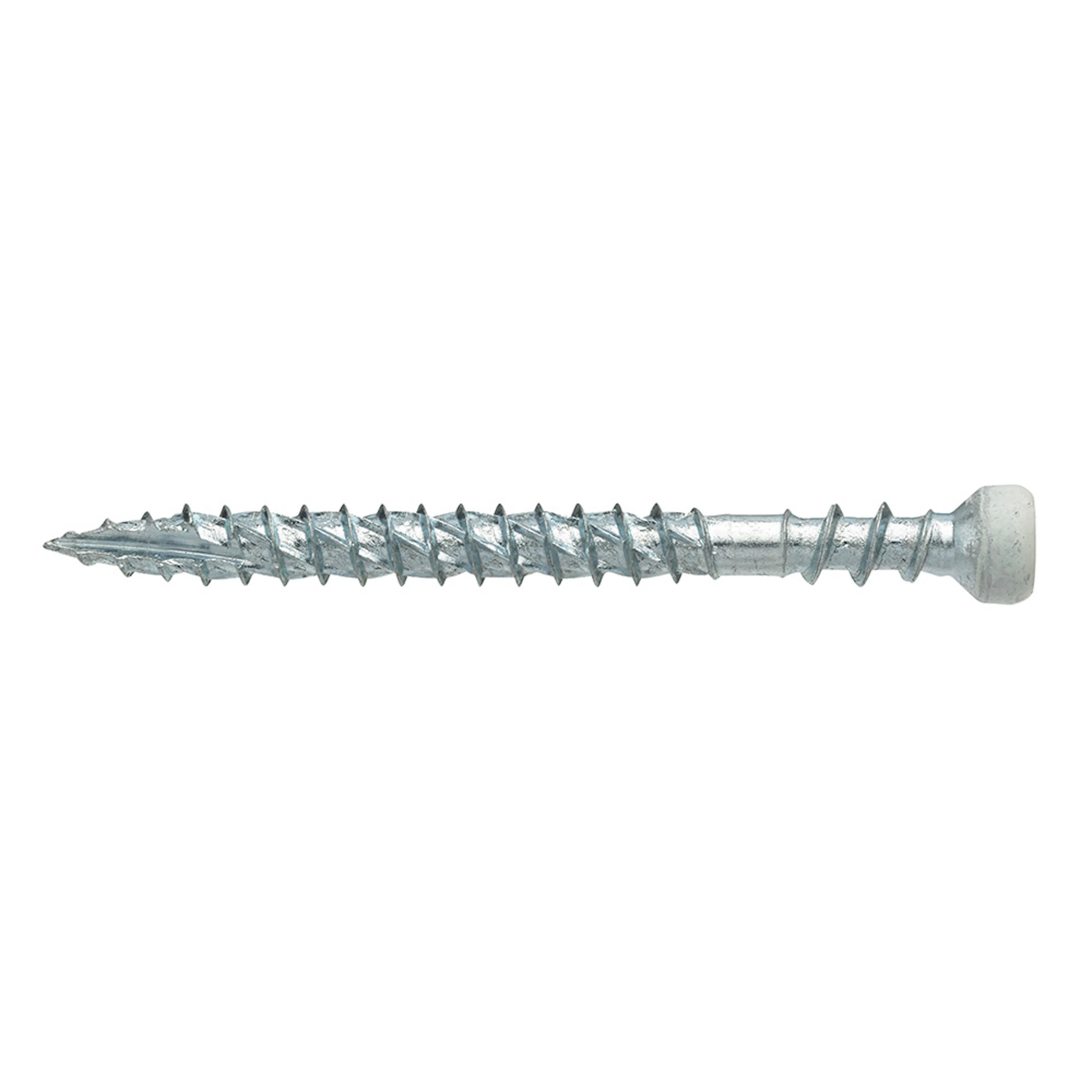 LIST/SOCKELSKRUV TRÄ JETTING 3,5x41 VIT Dimension: 3,5x41 mm, Vit