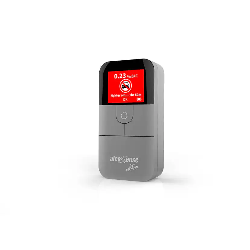 Alkoholmätare Alcosense Ultra Bränslecellsensor & BlowCoach Teknik