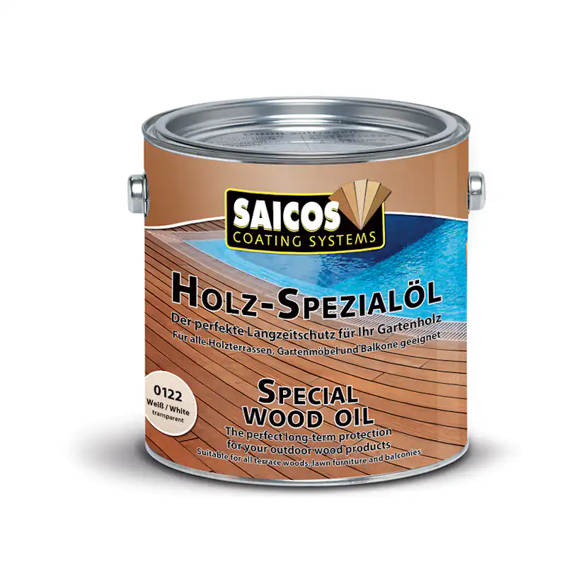 Träolja Saicos 0122 Vit