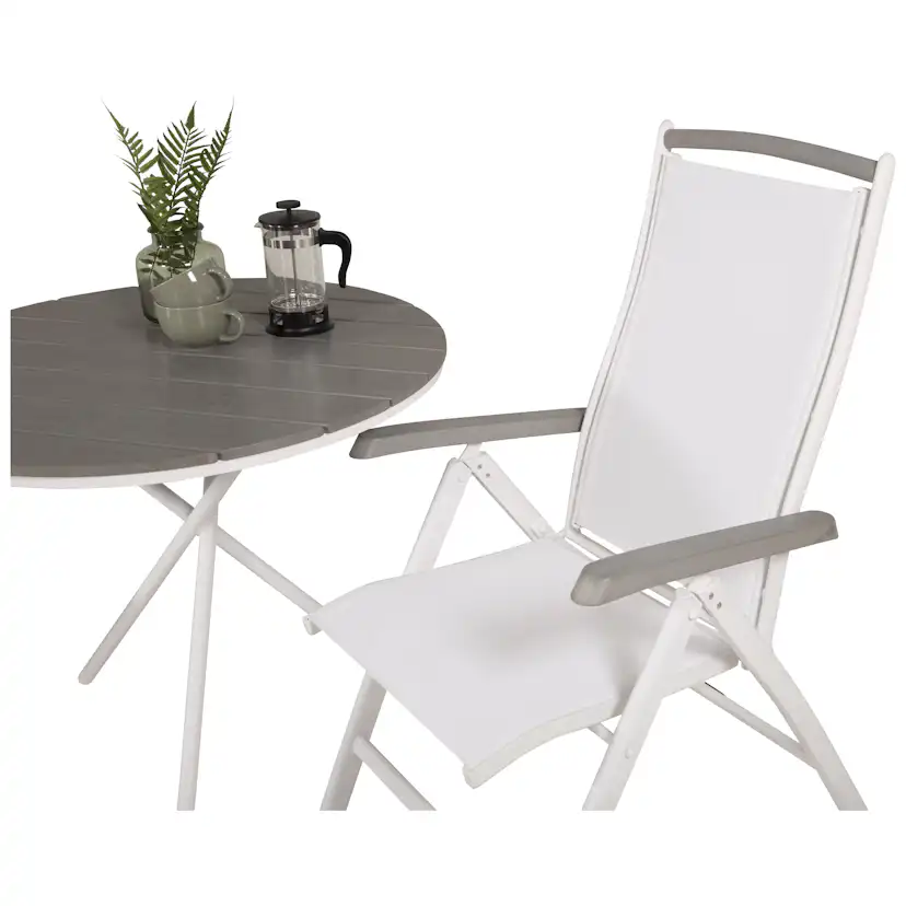 Cafégrupp Venture Home Parma med 2 Albany Stolar
