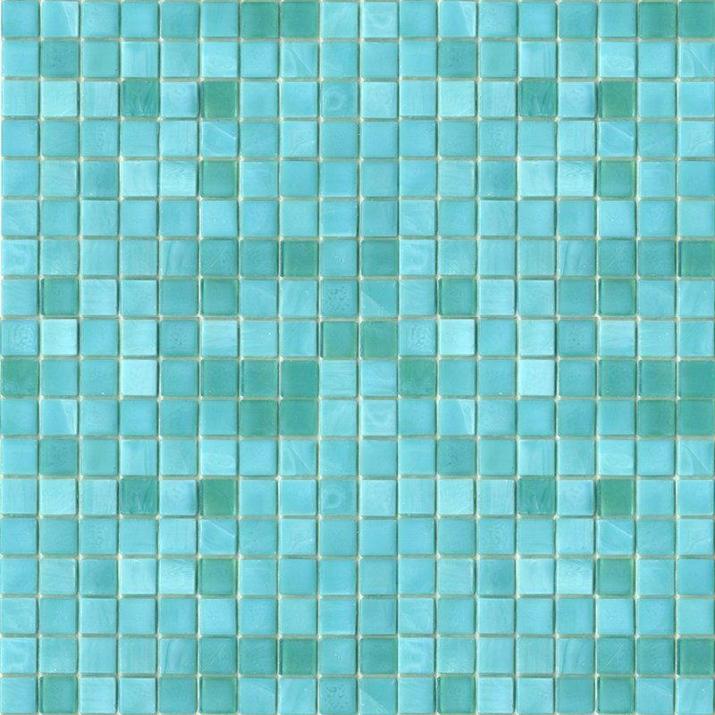 Mosaik Konradssons Sicis Nat Dew Turkos 1,5x1,5 cm