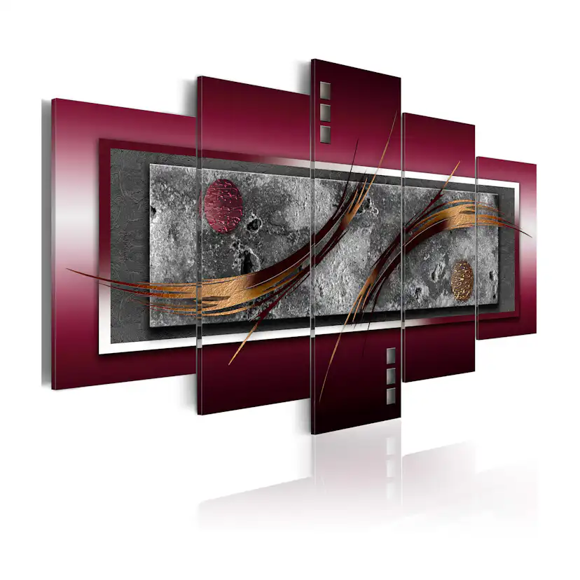 Tavla Arkiio Burgundy Elegance