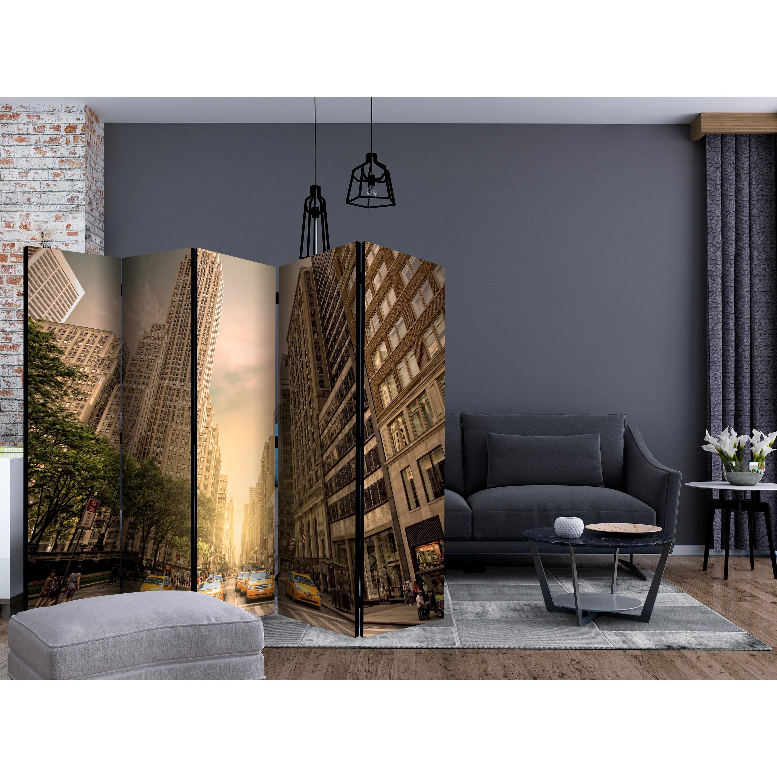Rumsavdelare Skärmvägg Arkiio In the Shadow of Skyscrapers II 225x172 cm