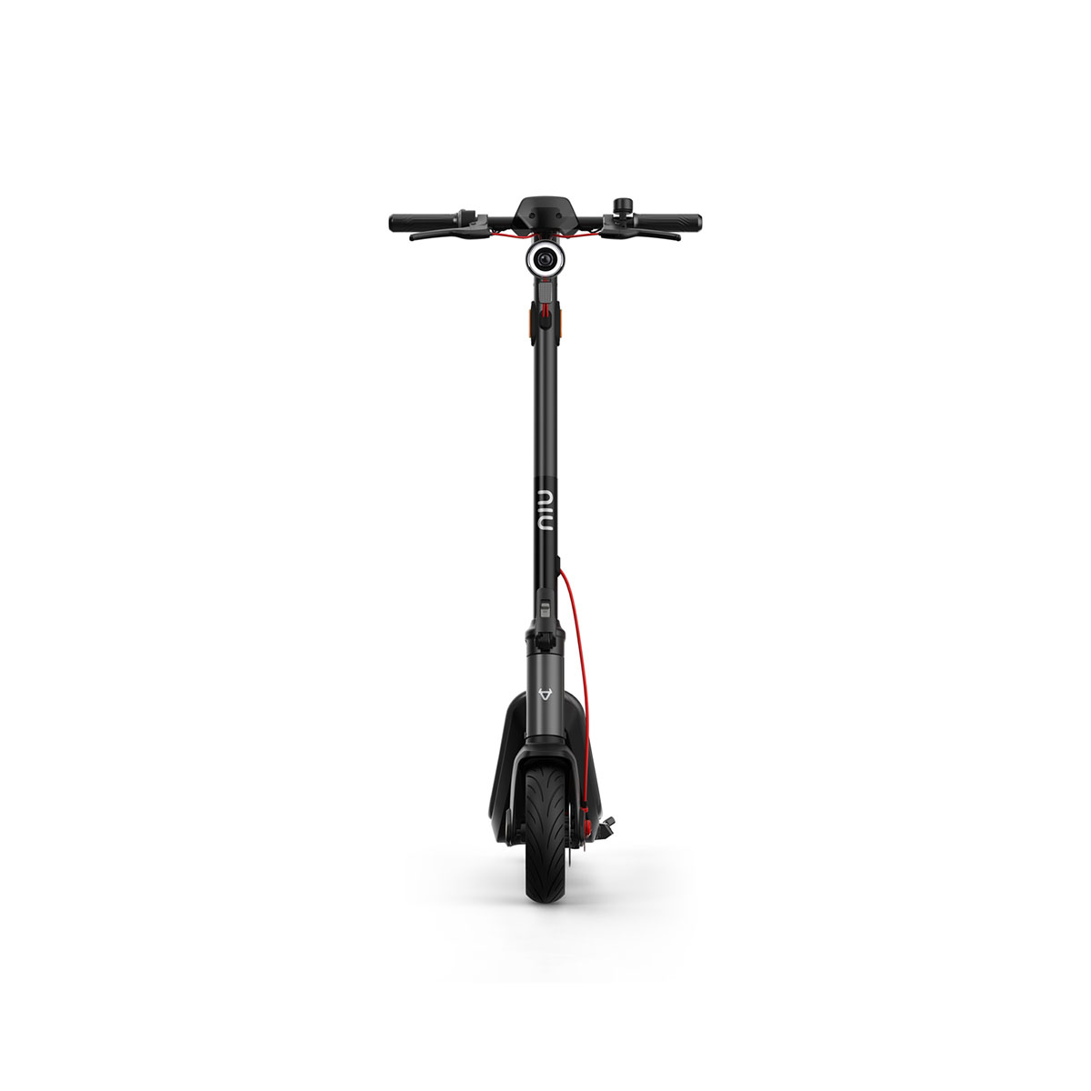 Elscooter NIU KQi3 MAX EU-BG Elsparkcykel i Svart med Trippel-Bromssystem 25 km/h