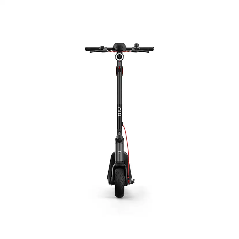 Elscooter NIU KQi3 MAX EU-BG Elsparkcykel i Svart med Trippel-Bromssystem 25 km/h