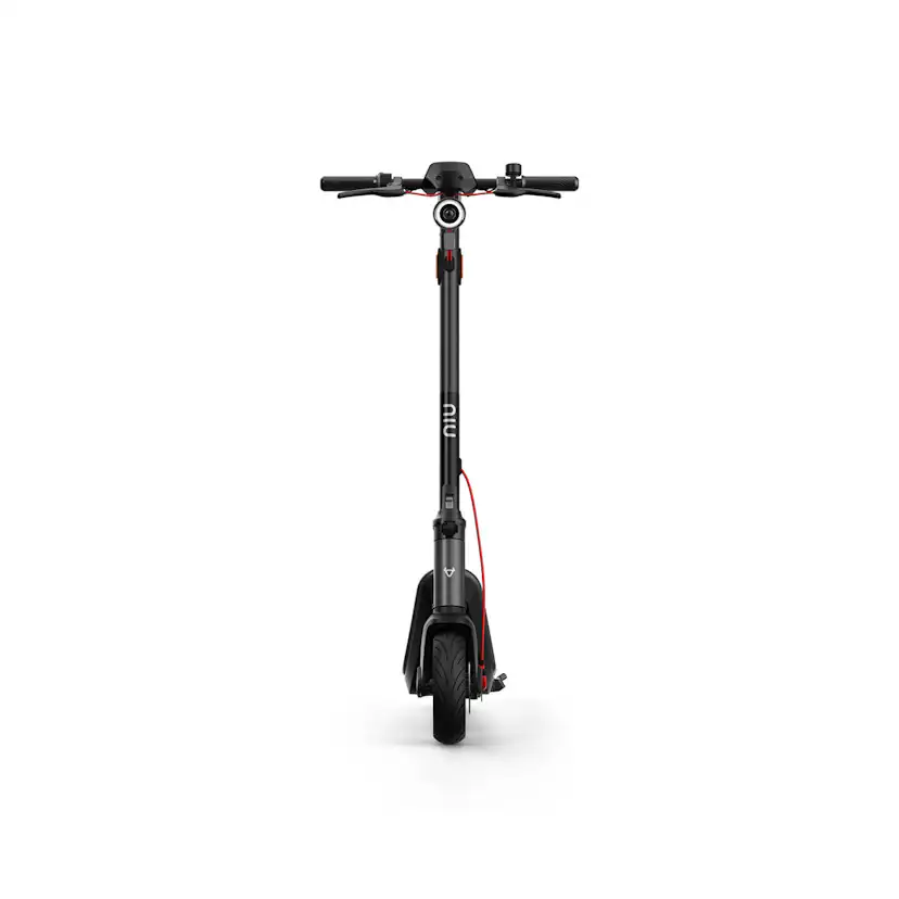 Elscooter NIU KQi3 MAX EU-BG Elsparkcykel i Svart med Trippel-Bromssystem 25 km/h