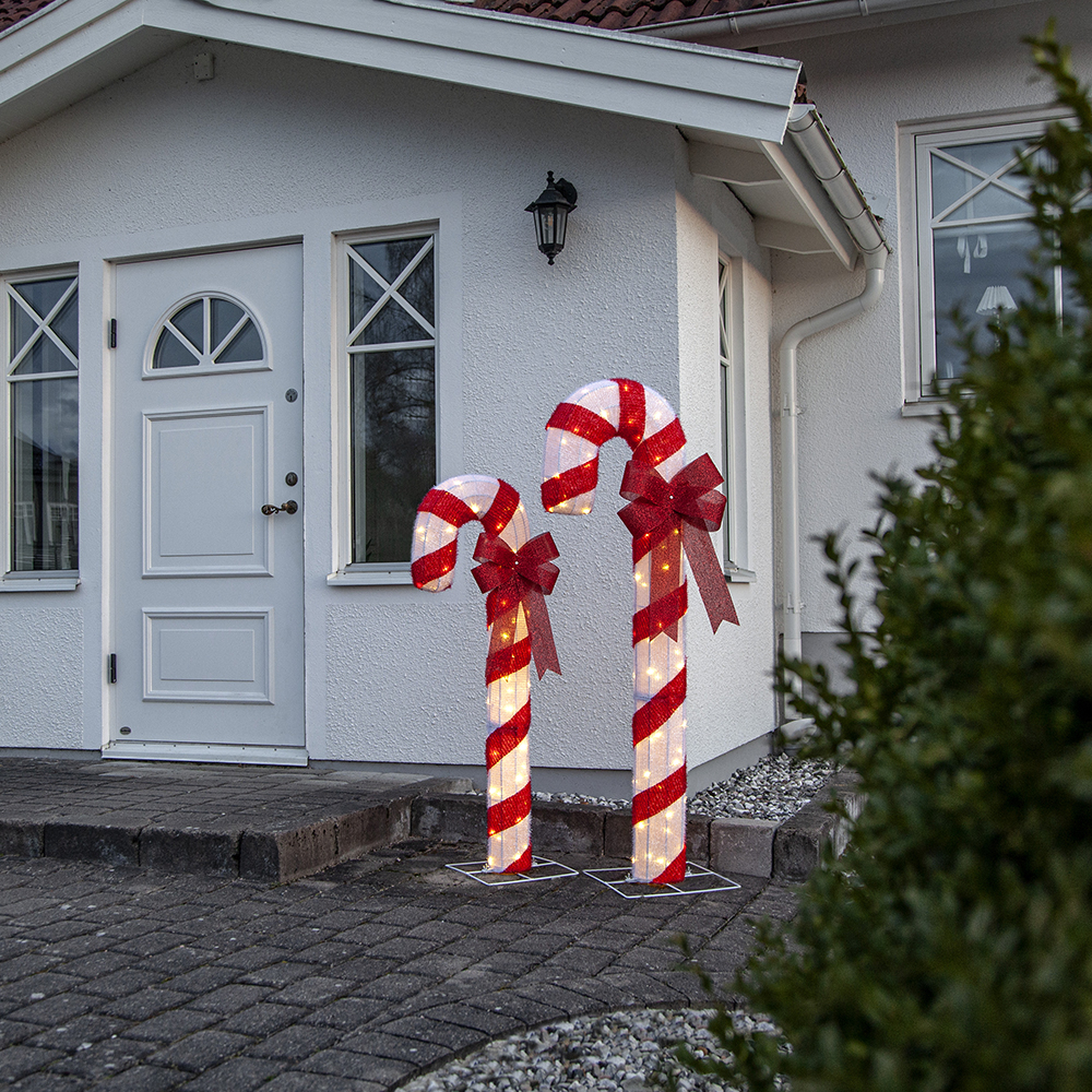 Utomhusdekoration CandyCane 120 cm 120 cm