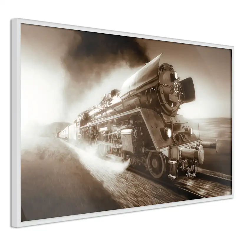 Poster Artgeist Affisch Locomotive