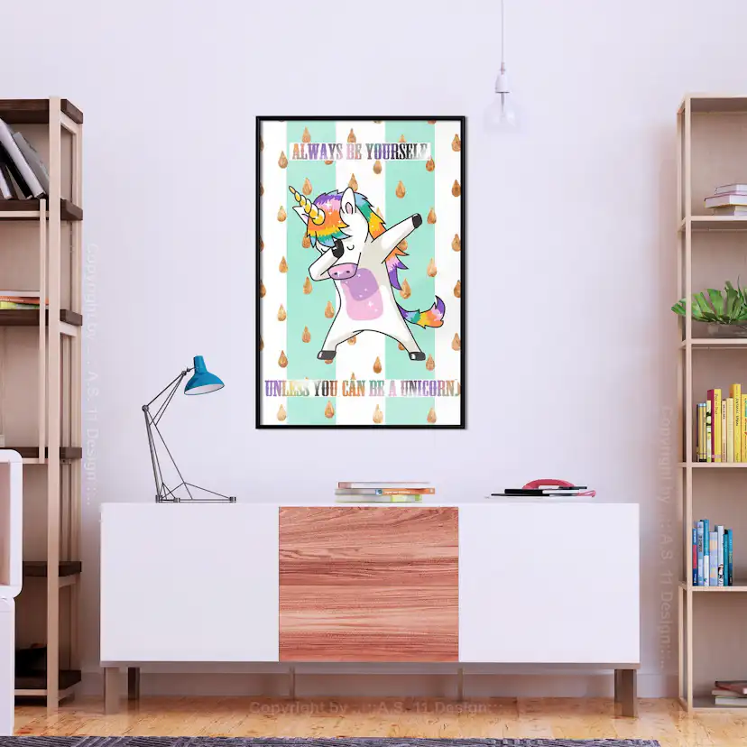 Poster Artgeist Affisch Always Be Yourself