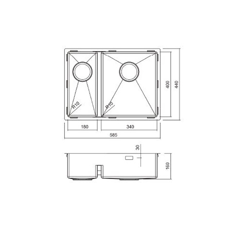 Diskho Nordic Tech Radius 60 K X Nickel