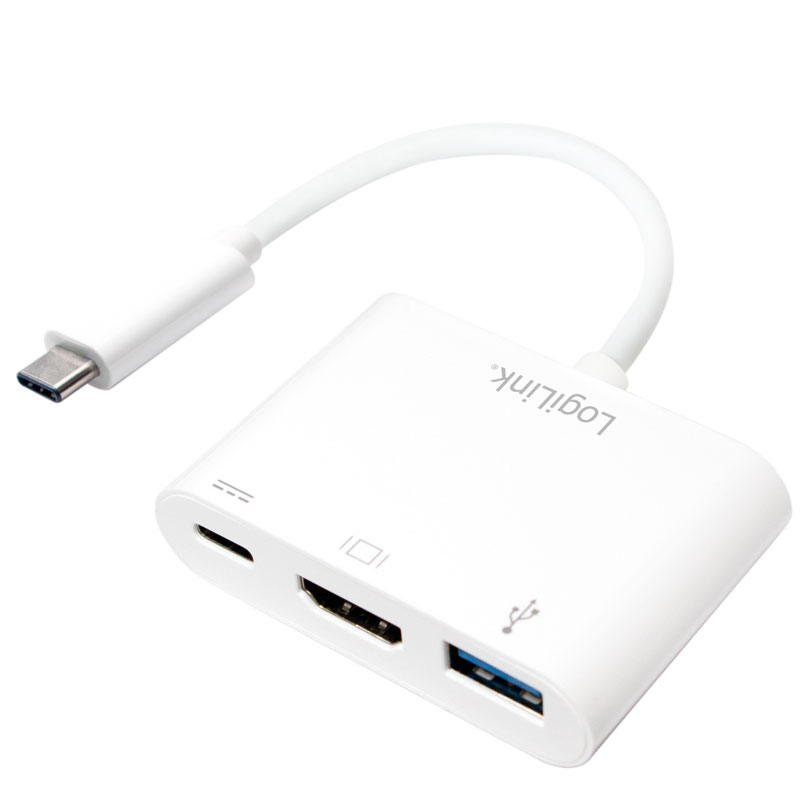 Adapter LogiLink USB-C till HDMI USB-C USB