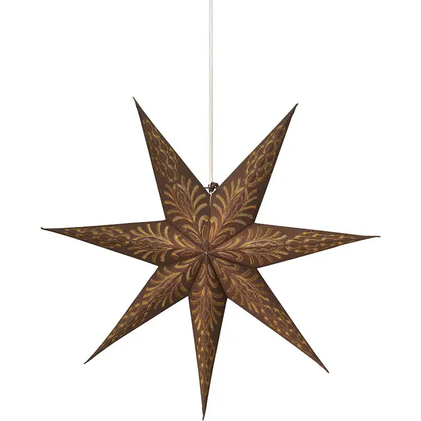 Celeste star Brown gold 60cm Brun