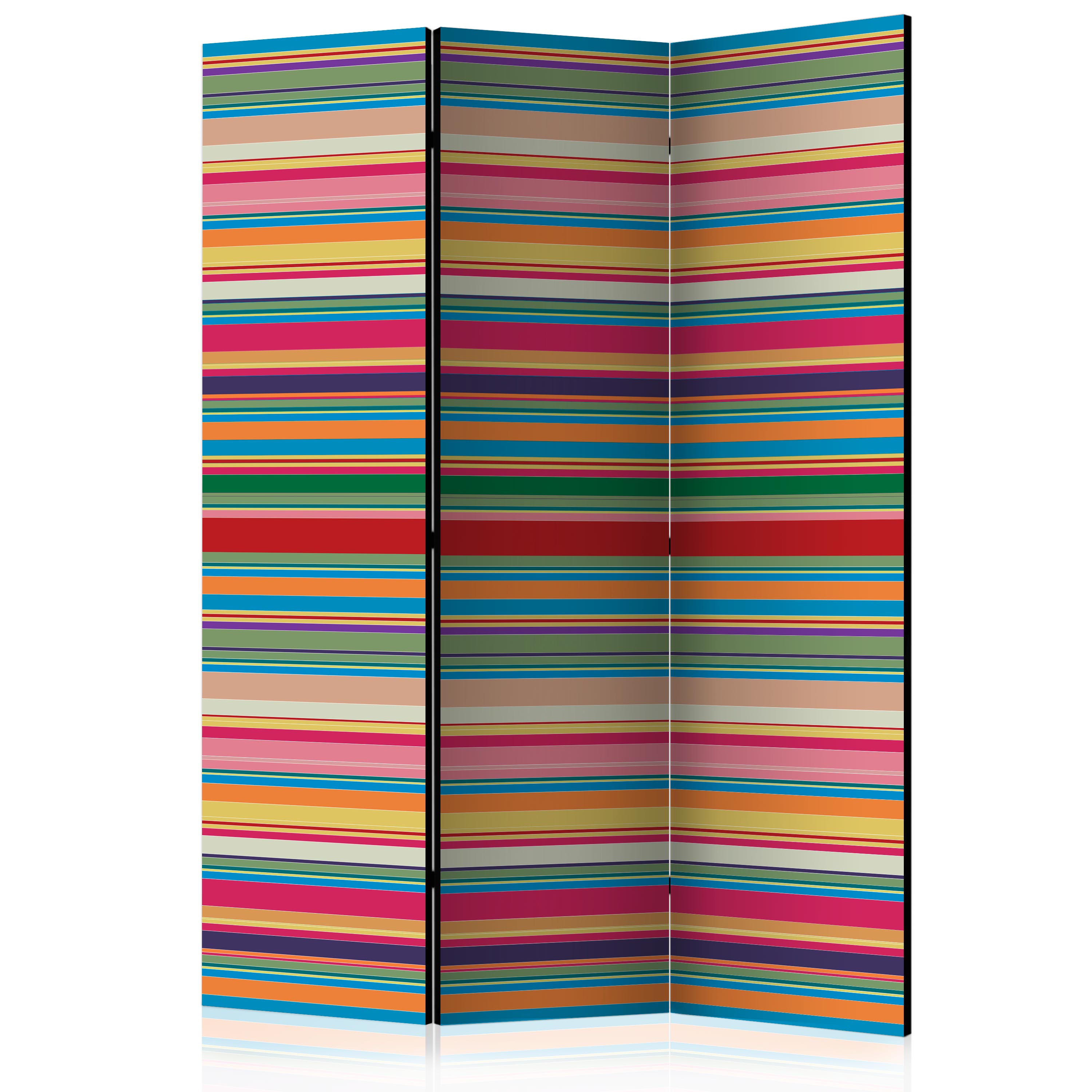 Rumsavdelare Skärmvägg Arkiio Subdued Stripes 135x172 cm