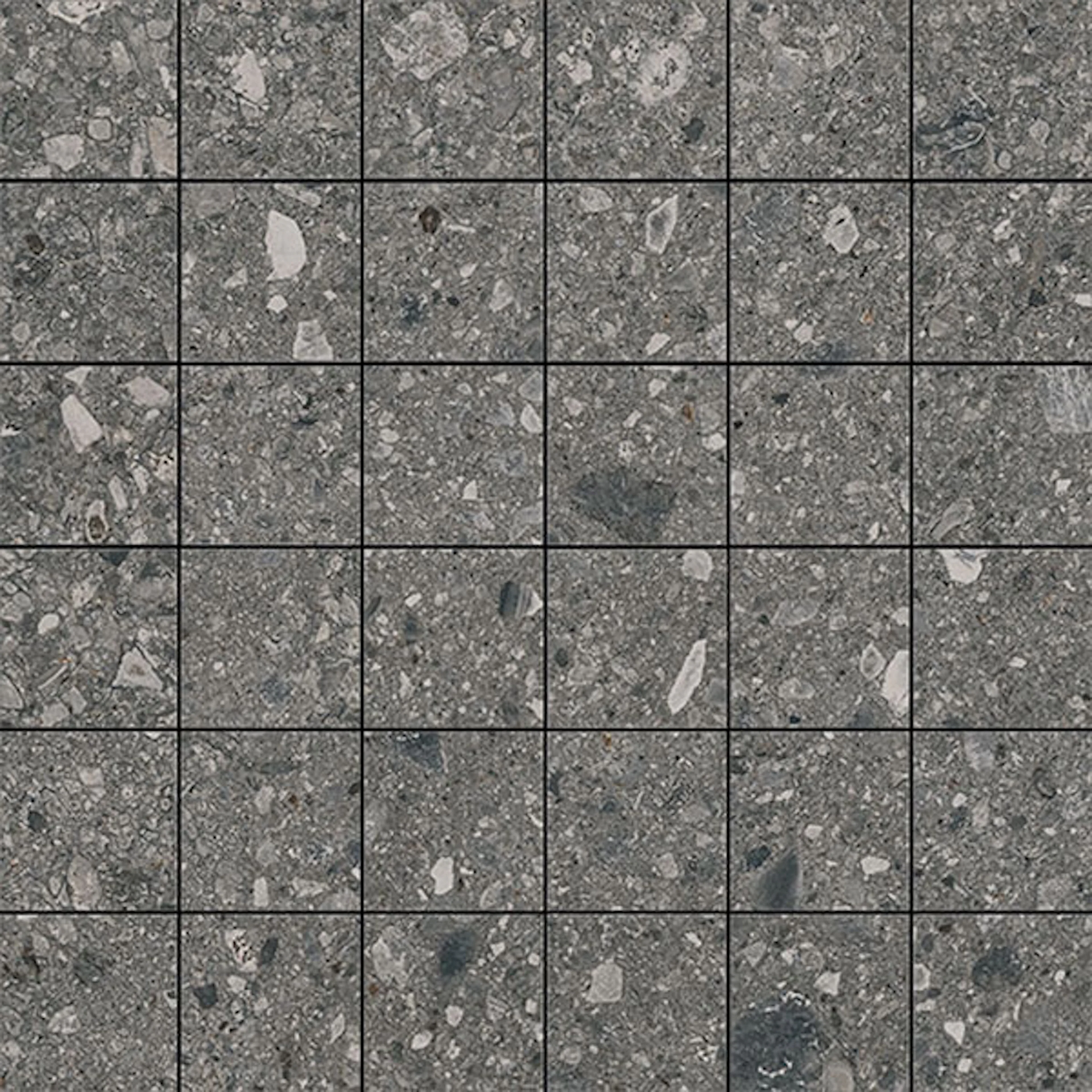Klinker Lhådös Ceppo Di Gre Antracite 5x5 cm