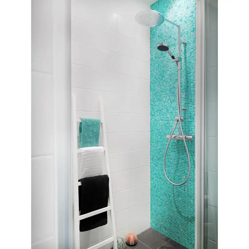Mosaik Konradssons Sicis Nat Dew Turkos 1,5x1,5 cm