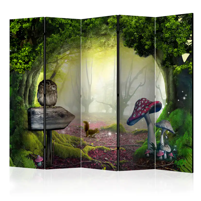 Rumsavdelare Skärmvägg Arkiio Owlish Corner II 225x172 cm