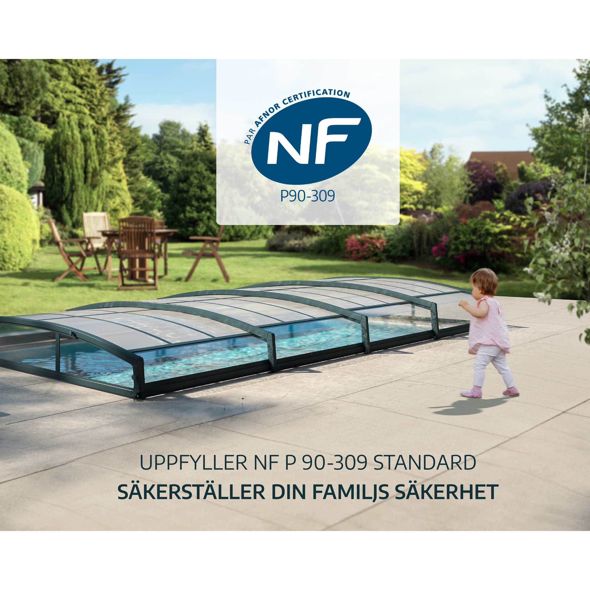 Pooltak Canopia by Palram Stockholm 4x6 m